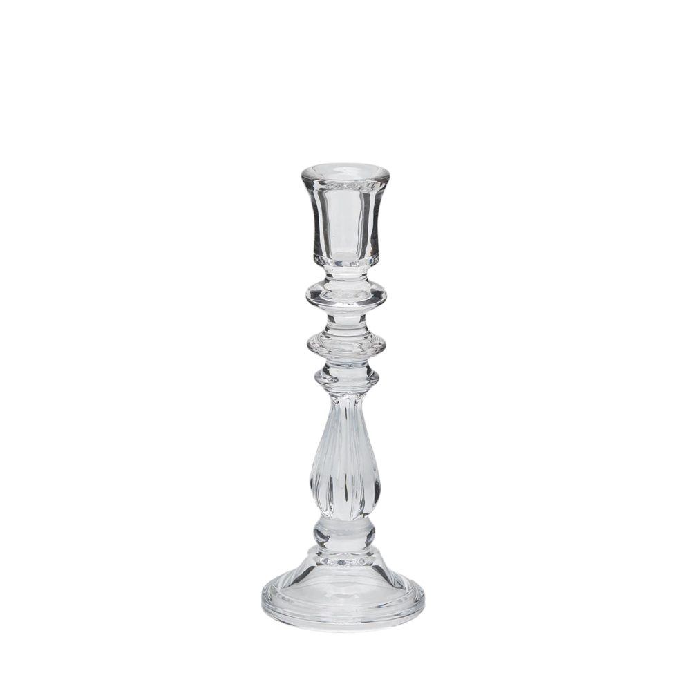 Edg Kerzenständer Glas B: 28 cm  | Schubiger Möbel
