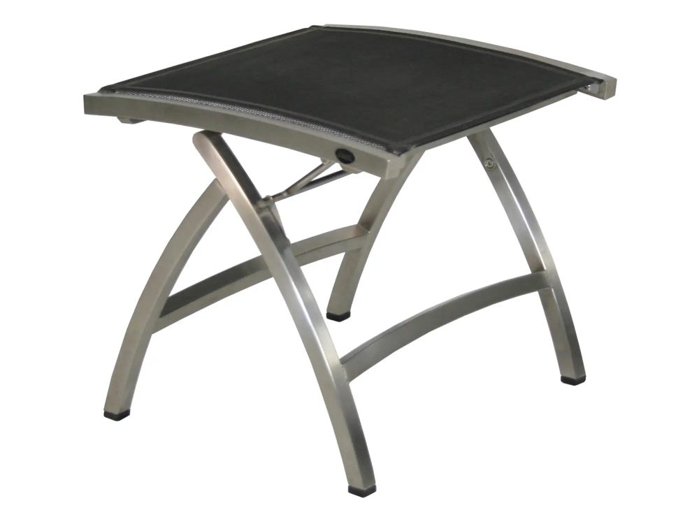 Blaser und Trösch Gartenhocker Pontiac Argenta Grau | Schubiger Möbel