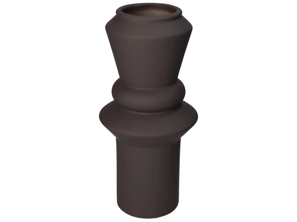 Kersten Vase Dunkelbraun H: 28 cm  | Schubiger Möbel