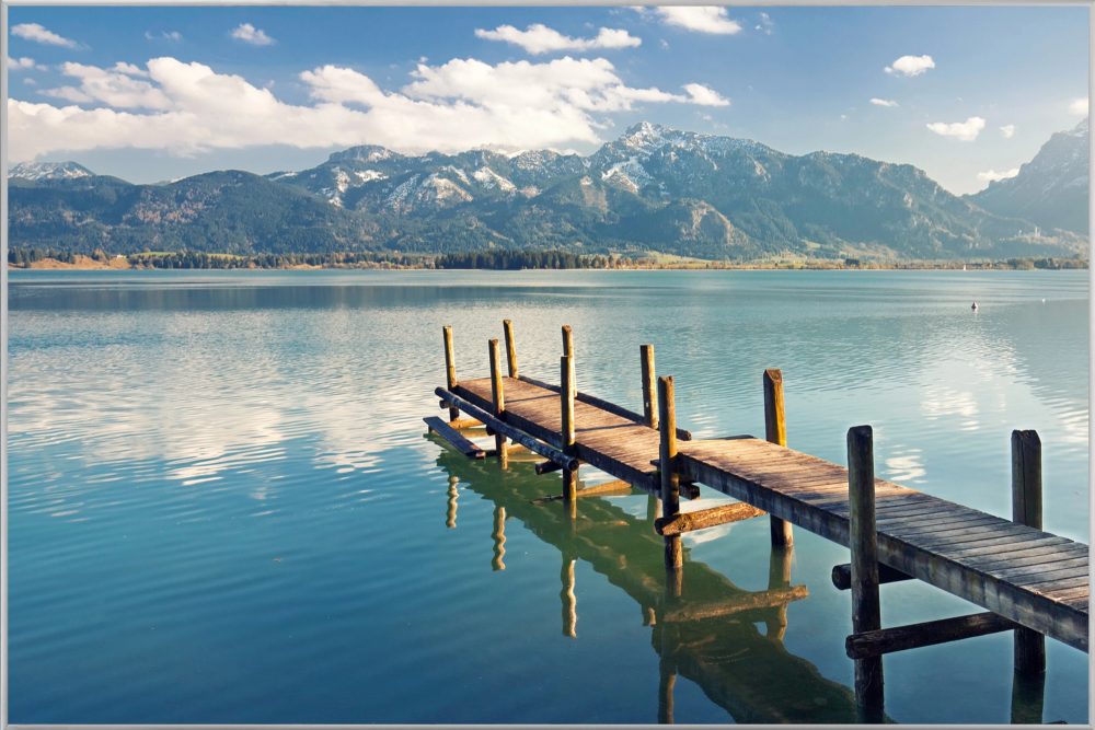 image LAND Bild mit Rahmen Langer Steg  | Schubiger Möbel