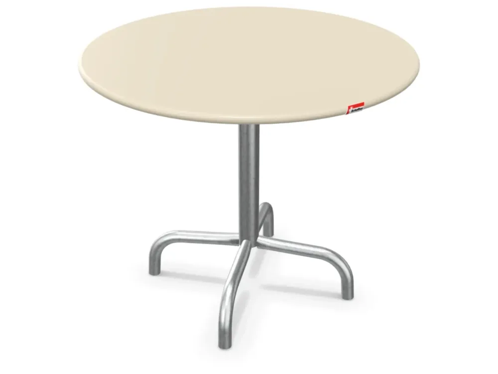 Schaffner Metall-Beistelltisch Rigi Feuerverzinkt Beige | Schubiger Möbel