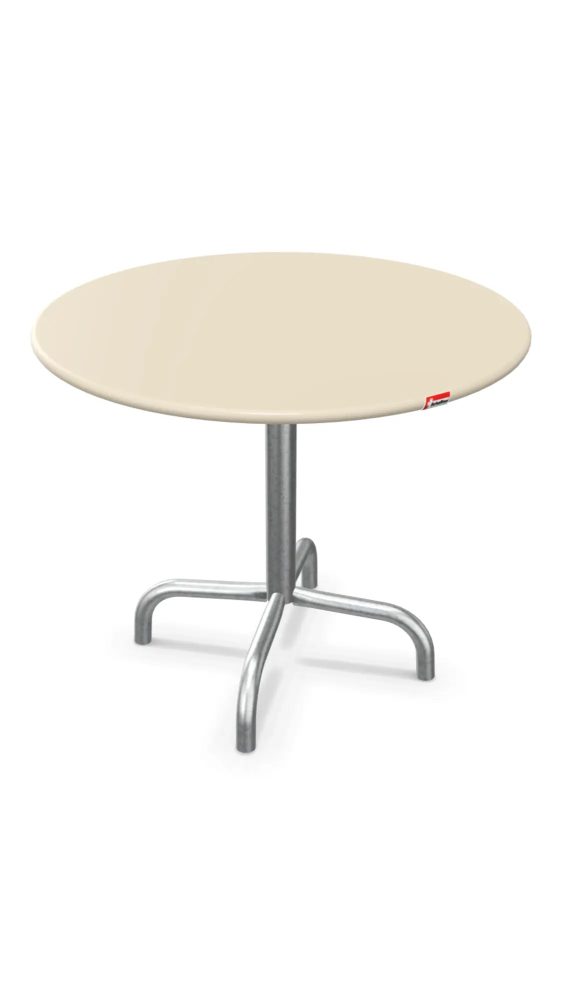 Schaffner Metall-Beistelltisch Rigi Feuerverzinkt Beige | Schubiger Möbel