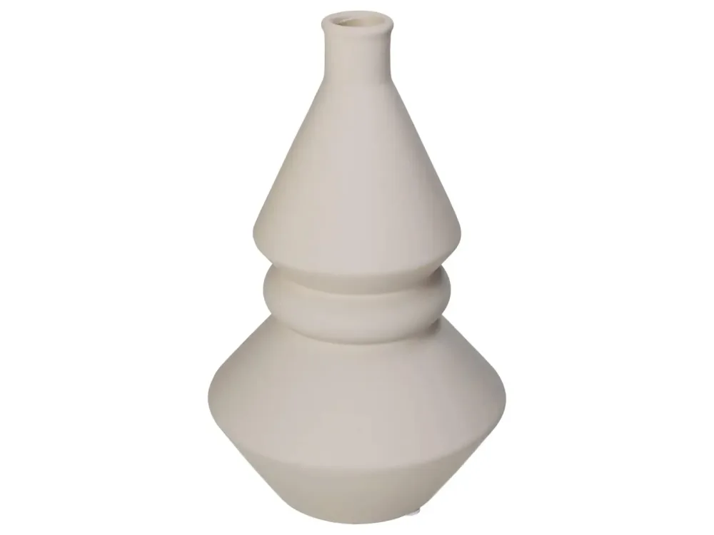Kersten Vase Beige H: 24 cm  | Schubiger Möbel