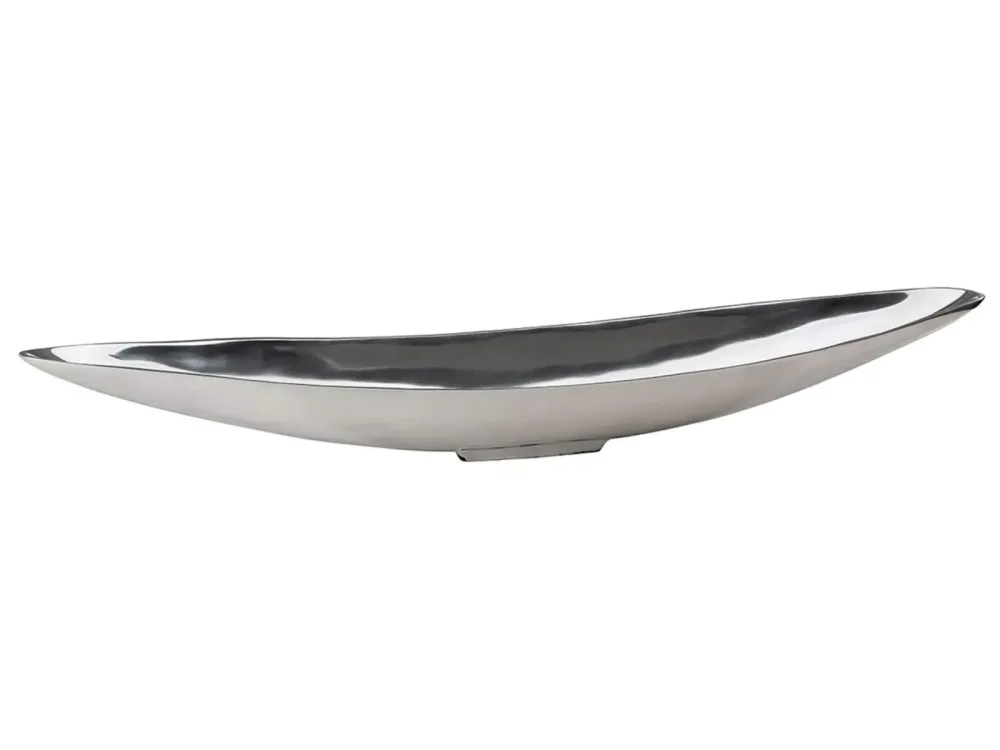 Gilde Schale Alu, Poliert H: 26 cm  | Schubiger Möbel