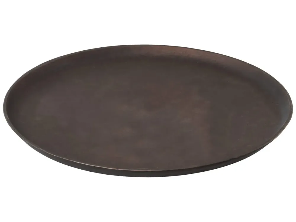Gasper Teller Amaro, Schwarz H: 3 cm  | Schubiger Möbel