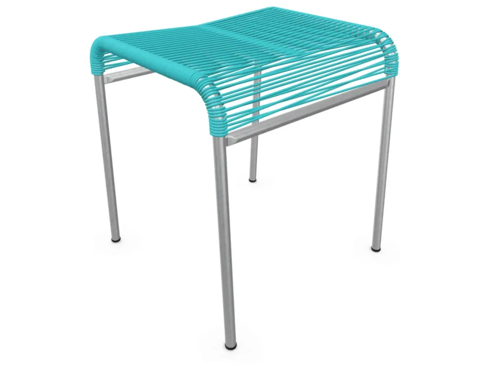 Schaffner Spaghetti-Hocker Säntis Hoch Feuerverzinkt Blau | Schubiger Möbel
