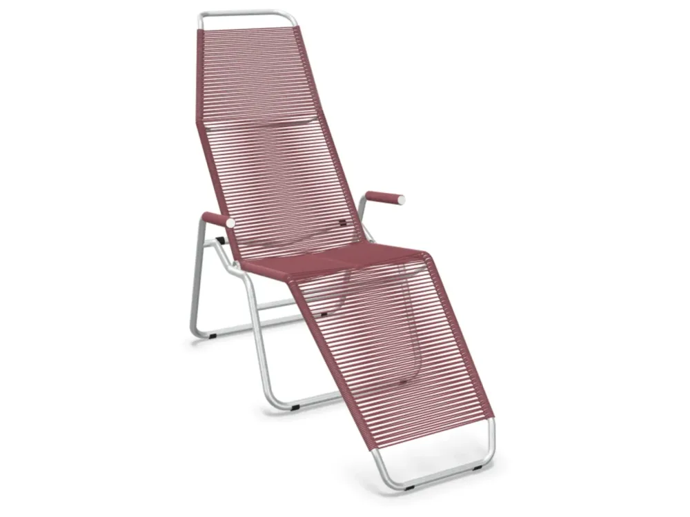 Schaffner Spaghetti-Liege Brissago Rot | Schubiger Möbel