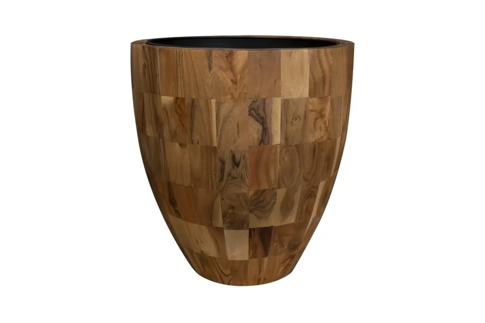 Decofinder Gefäss Quinn, Mangoholz H: 59 cm  | Schubiger Möbel