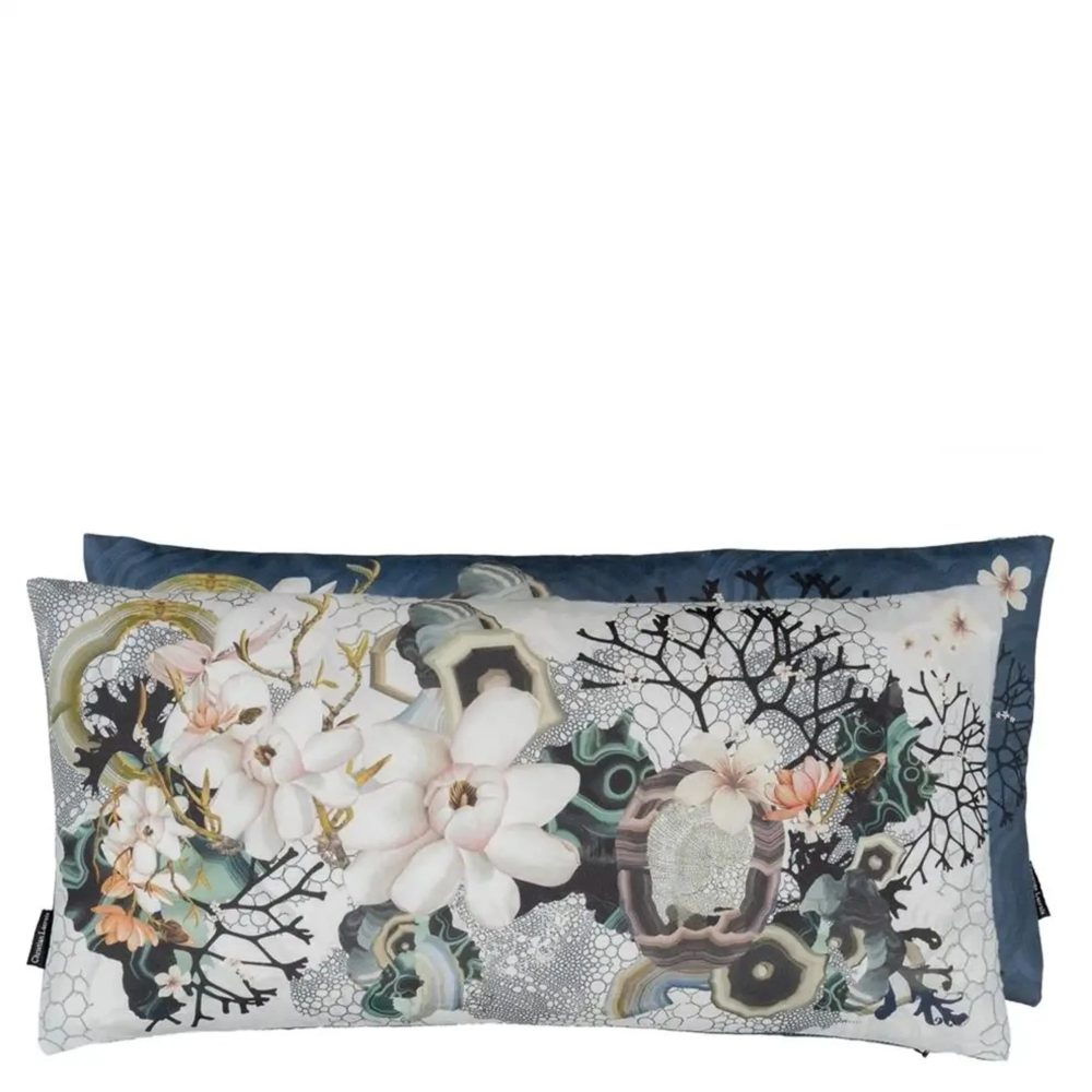 Designers Guild Kissen Algae Bloom - Pearl Mehrfarbig | Schubiger Möbel