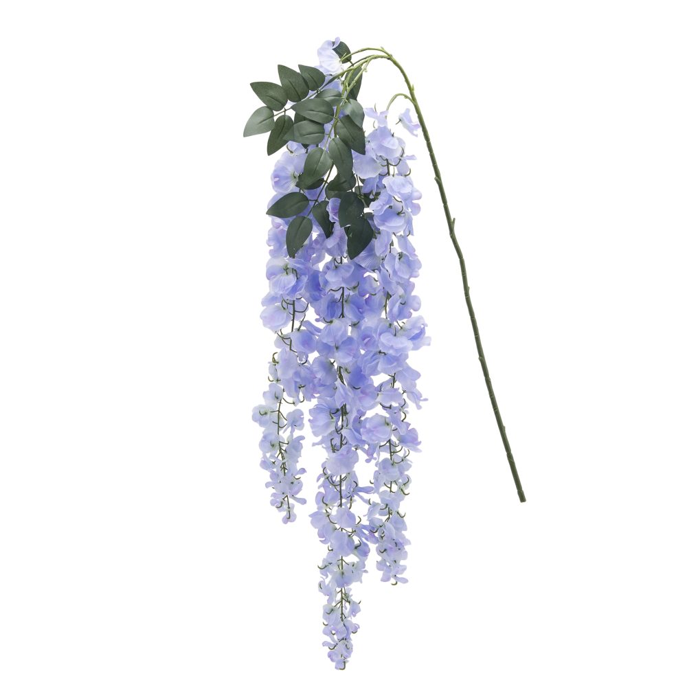 Edg Kunstblume Glicine Hellblau H: 150 cm  | Schubiger Möbel