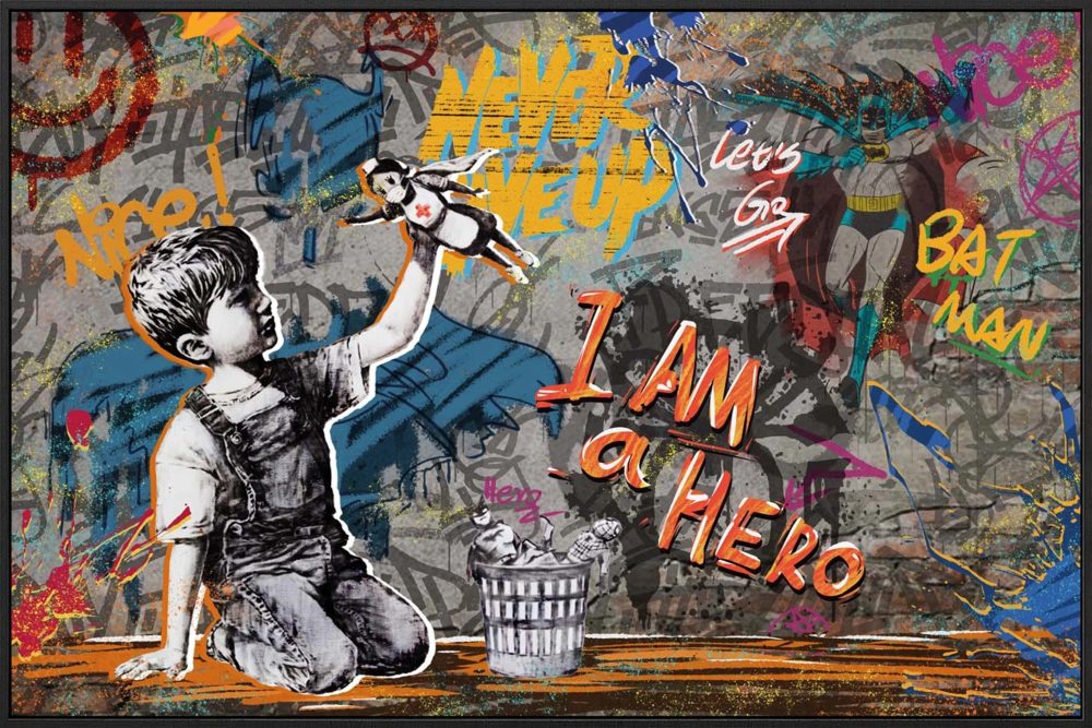 image LAND Gemälde I am a Hero  | Schubiger Möbel