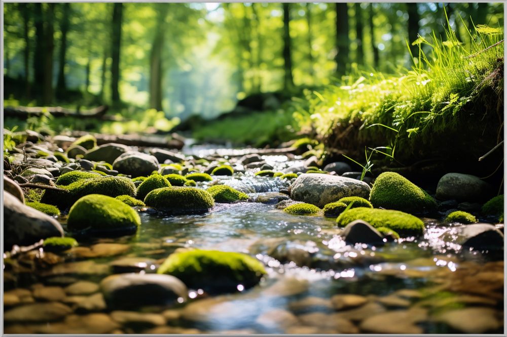 image LAND Bild mit Rahmen Waldbach  | Schubiger Möbel