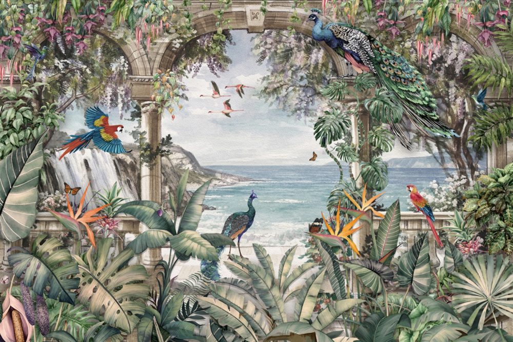 image LAND Alubild Karibischer Meerblick  | Schubiger Möbel