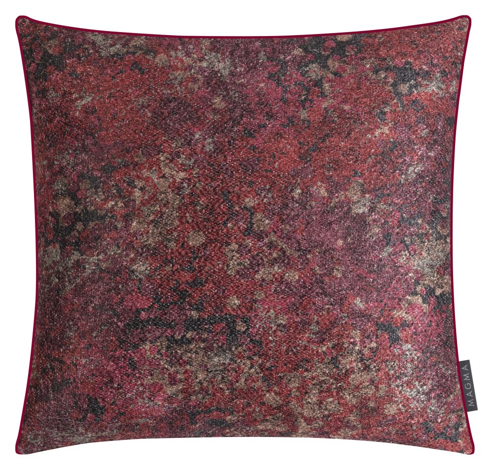 Magma Kissenhülle Belen, Bordeaux 45x45 cm  | Schubiger Möbel