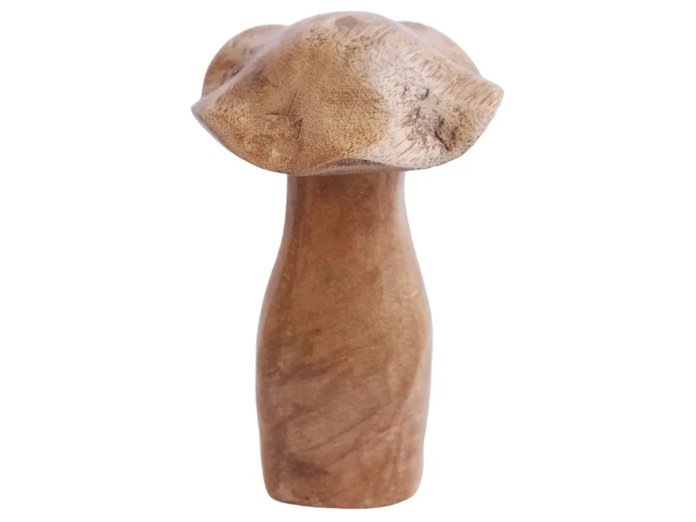 Decofinder Figur Holzpilz s H: 14 cm  | Schubiger Möbel