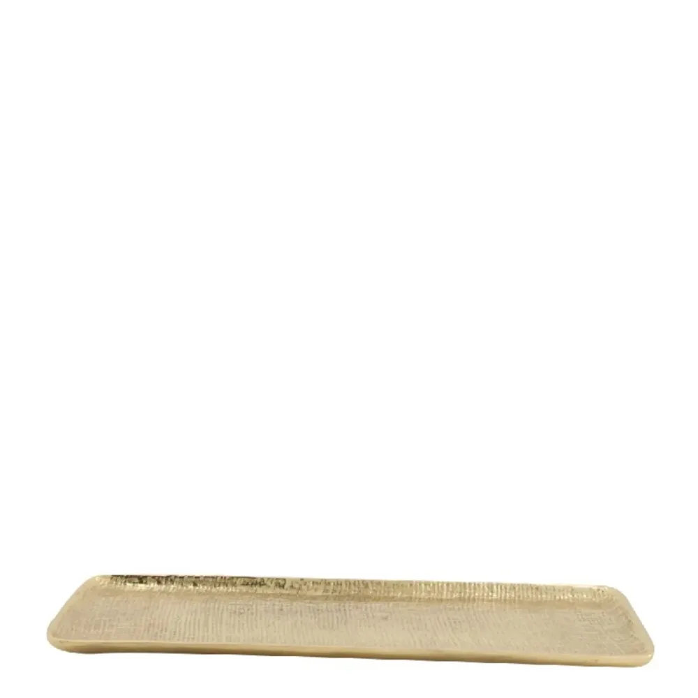 Decofinder Teller Aluminium Gold D: 39 cm  | Schubiger Möbel
