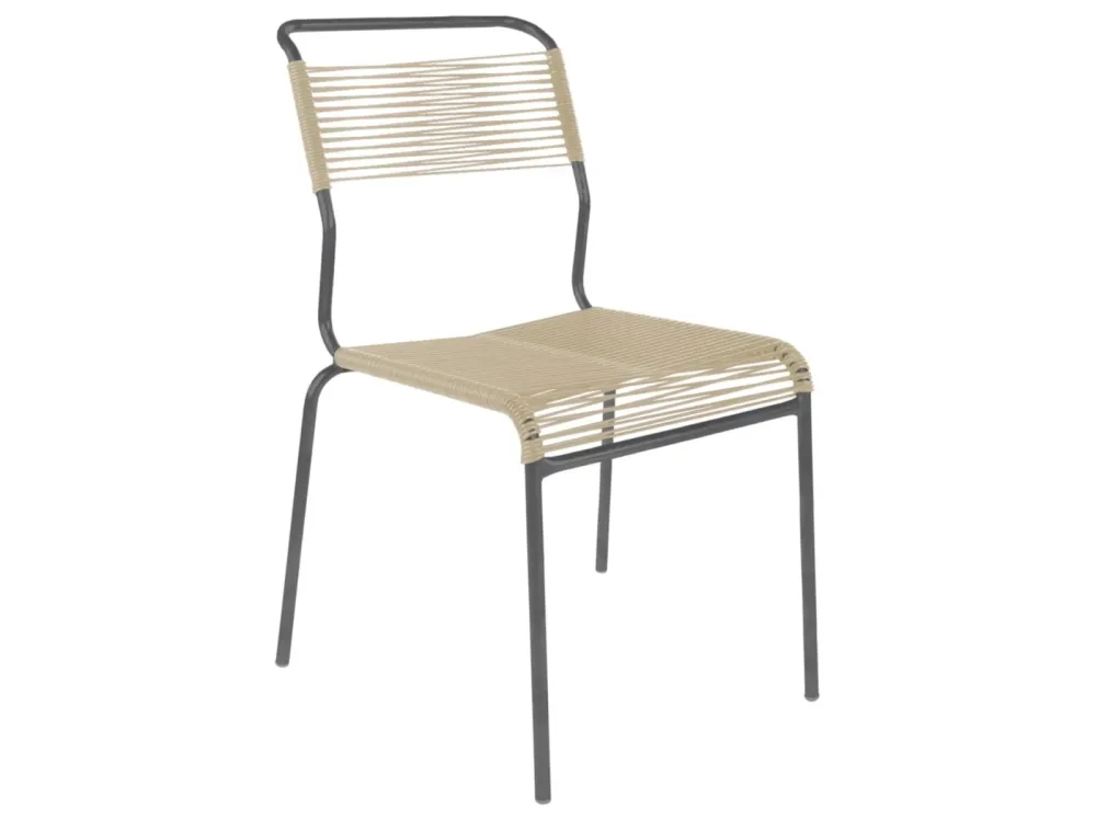 Schaffner Spaghetti-Stuhl Säntis Beige | Schubiger Möbel
