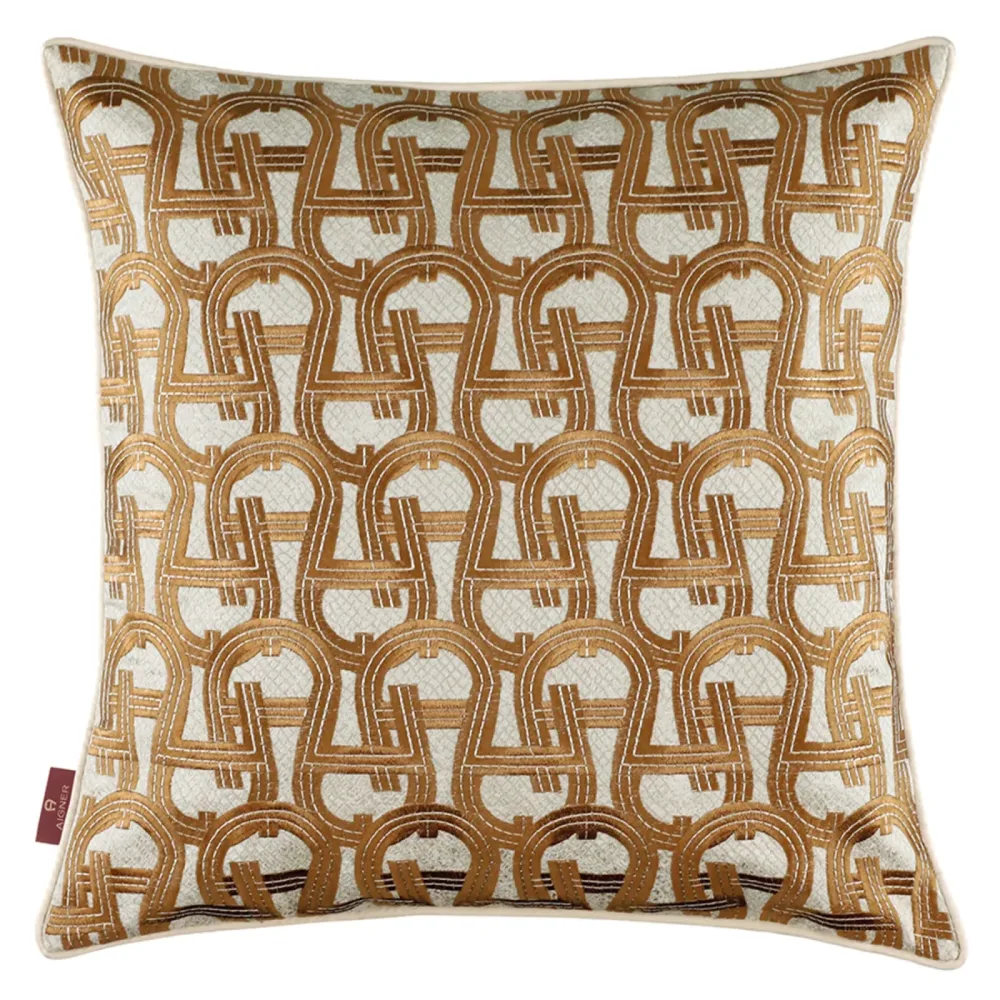 Stoeckel & Grimmler Kissenhülle Next Kupfer 45x45 cm  | Schubiger Möbel