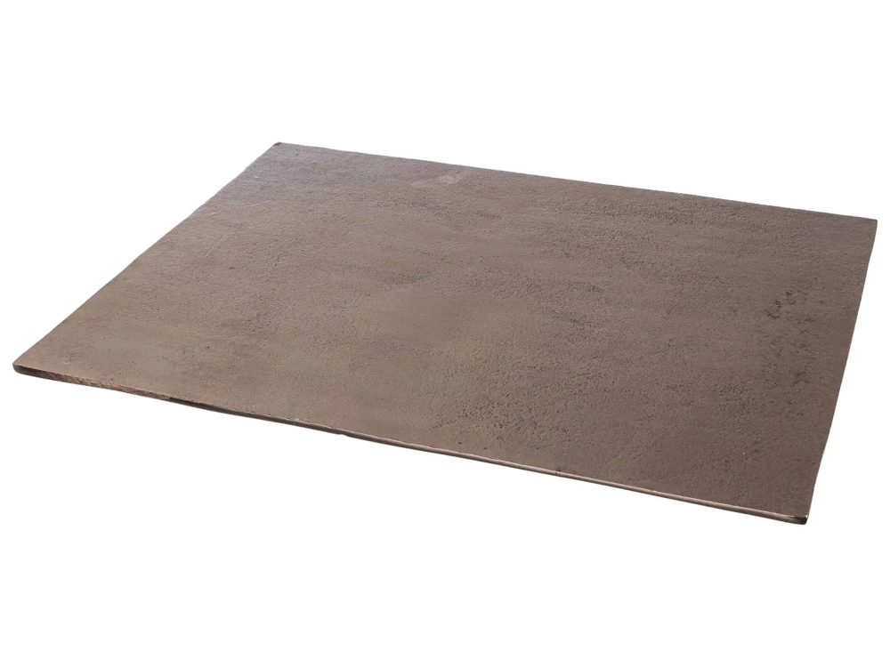 Gasper Tischset Aluminium Anthrazit Rechteckig B: 30 cm Schwarz | Schubiger Möbel