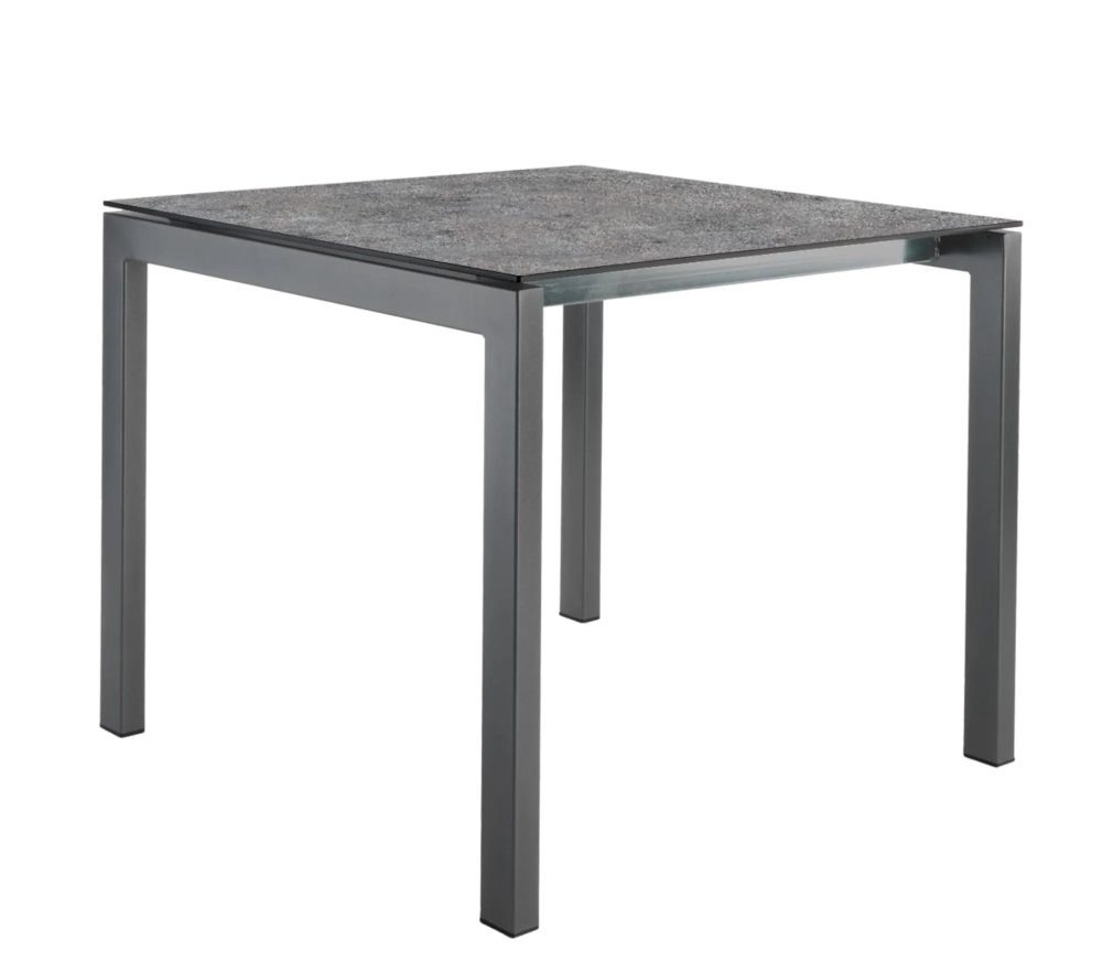 Schaffner Gartentisch Luzern Decor Quadratisch Grau | Schubiger Möbel
