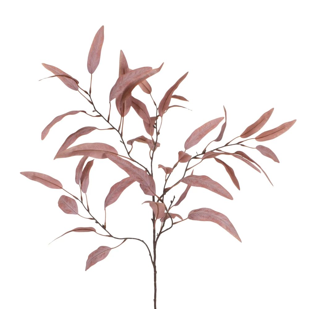 Decofinder Kunstblume Eukalyptus Rot H: 95 cm  | Schubiger Möbel