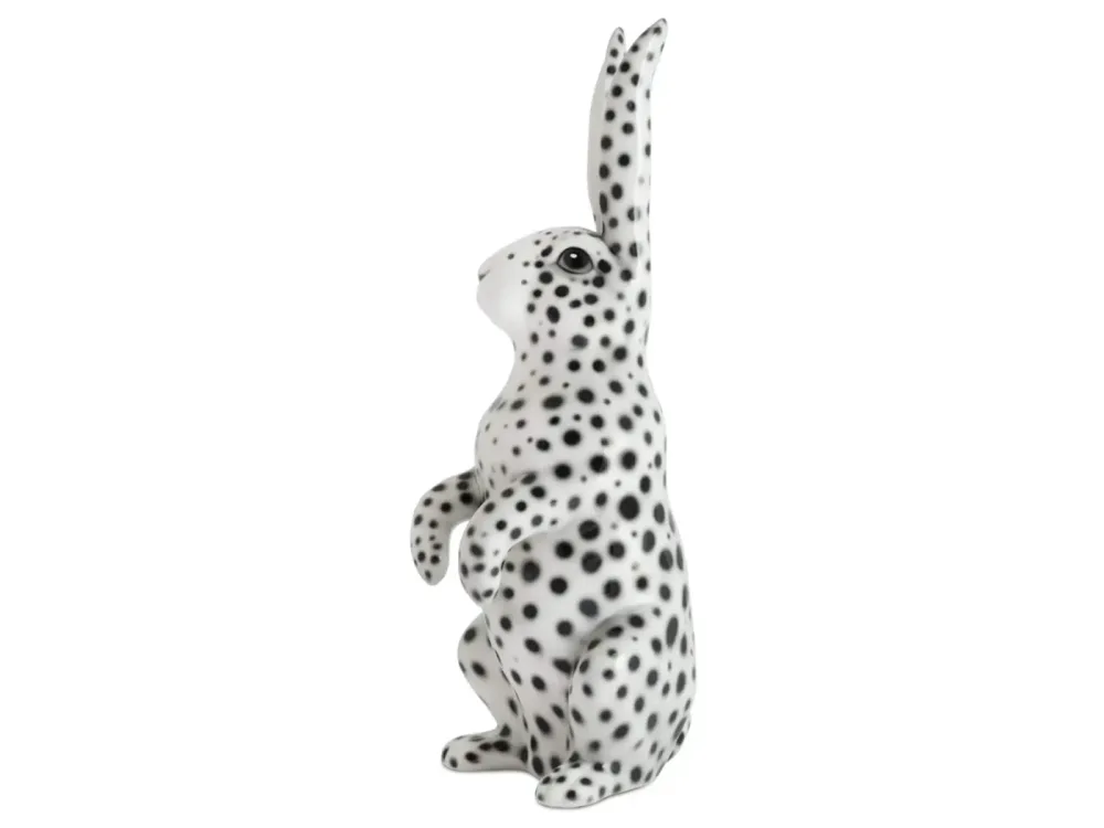 Abhika Figur Hase Ohren Stehend Getupft H: 51 cm  | Schubiger Möbel