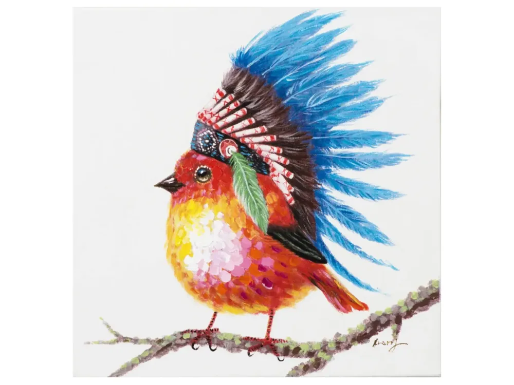 image LAND Bild Indianervogel  | Schubiger Möbel
