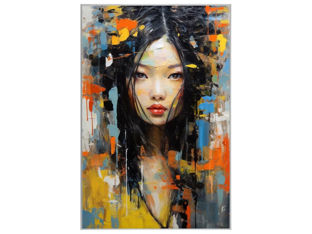 image LAND Bild mit Rahmen Asia Girl  | Schubiger Möbel