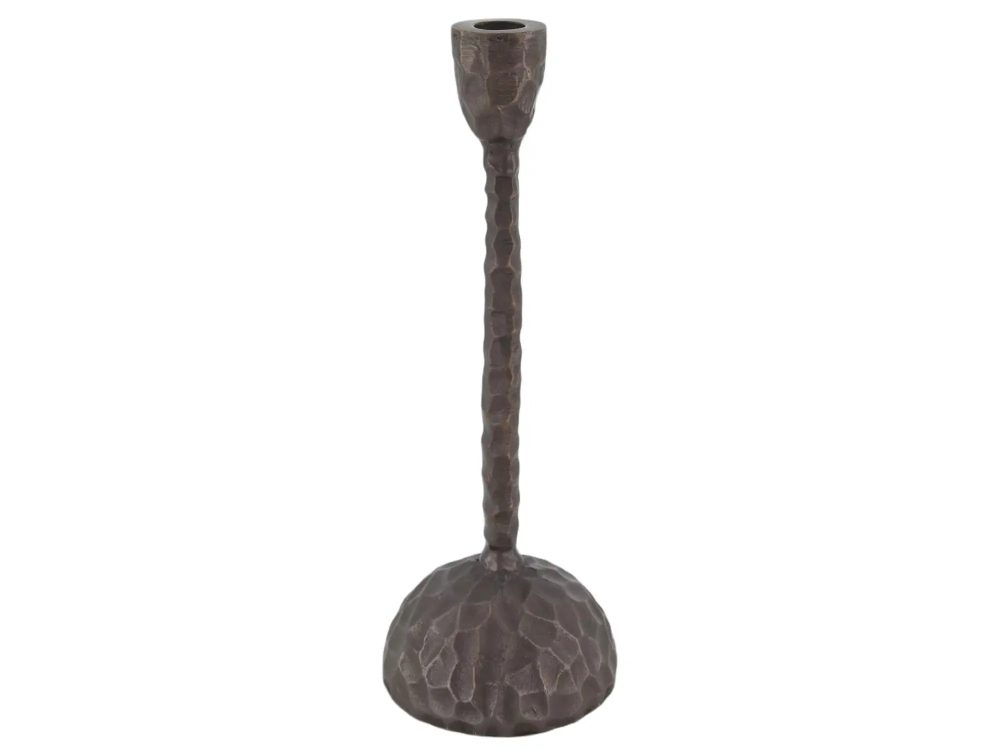 Decofinder Kerzenständer Metall Bronze H: 33 cm  | Schubiger Möbel