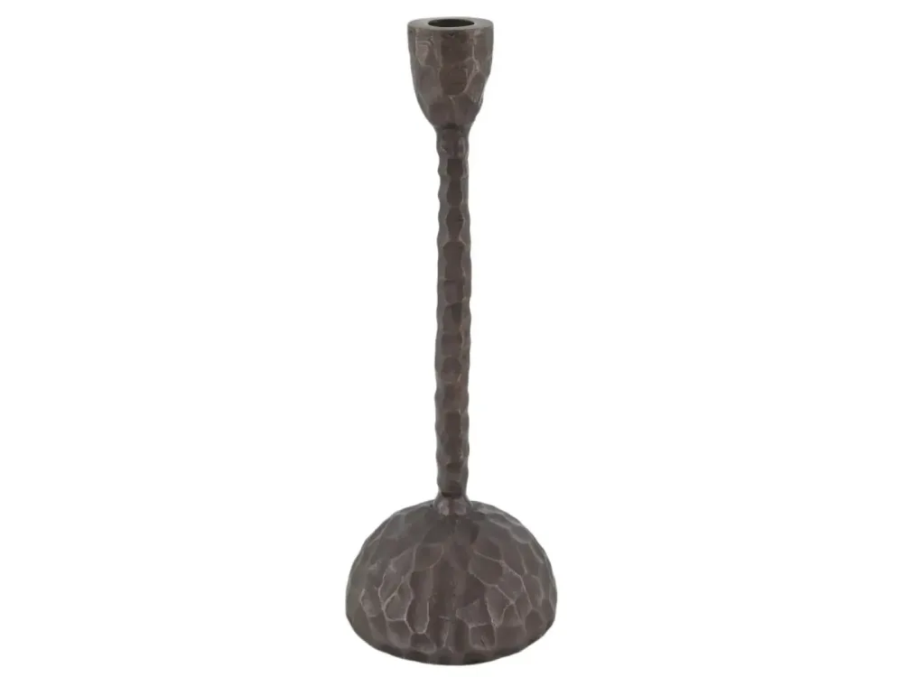 Decofinder Kerzenständer Metall Bronze H: 33 cm  | Schubiger Möbel