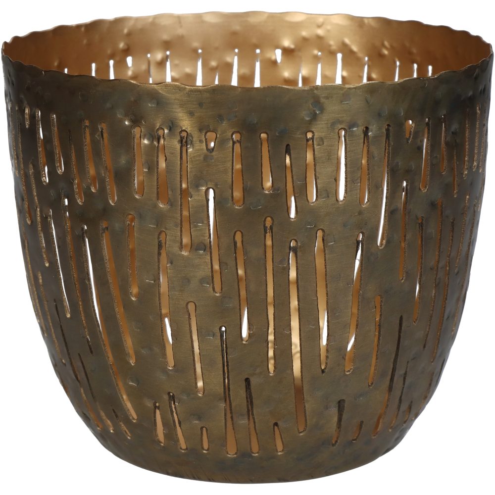 Kersten Windlicht Iron, Bronze H: 11 cm  | Schubiger Möbel