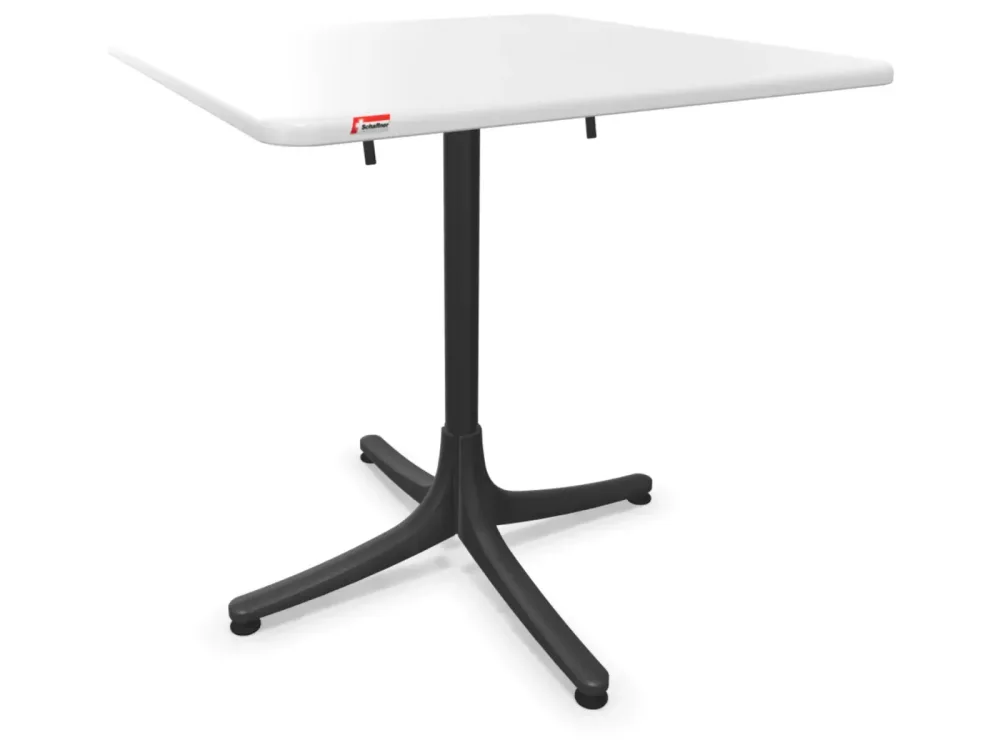Schaffner Gartentisch Schaffhausen 70x70 cm Weiss | Schubiger Möbel
