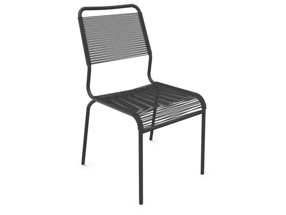 Schaffner Spaghetti-Stuhl Rigi Comfort Grau | Schubiger Möbel