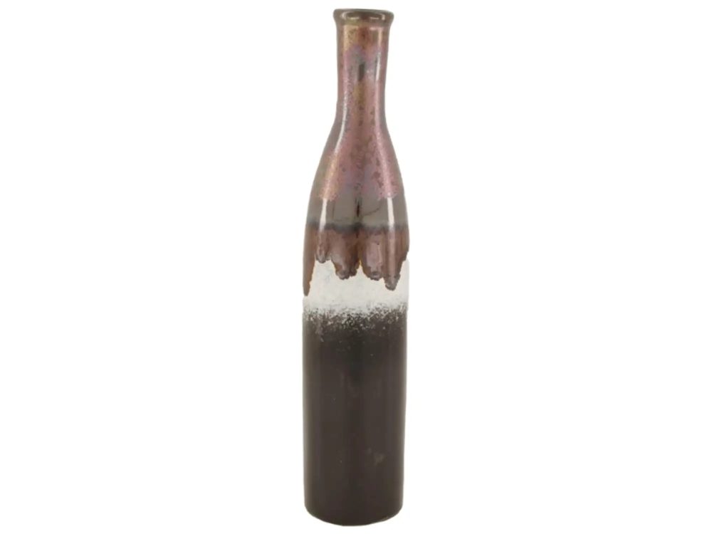 Dijk Vase Keramik Hellblau-Grau H: 32 cm  | Schubiger Möbel