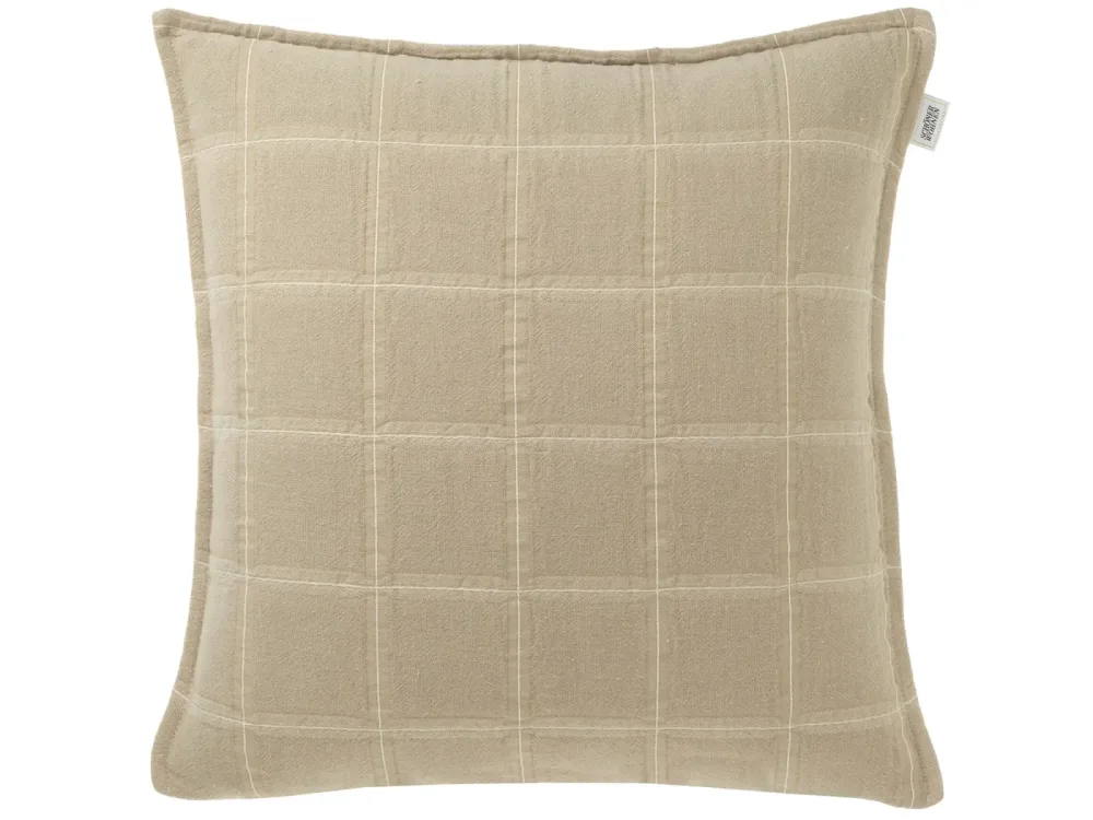 Stoeckel & Grimmler Kissenhülle Delight Sand 45x45 cm  | Schubiger Möbel