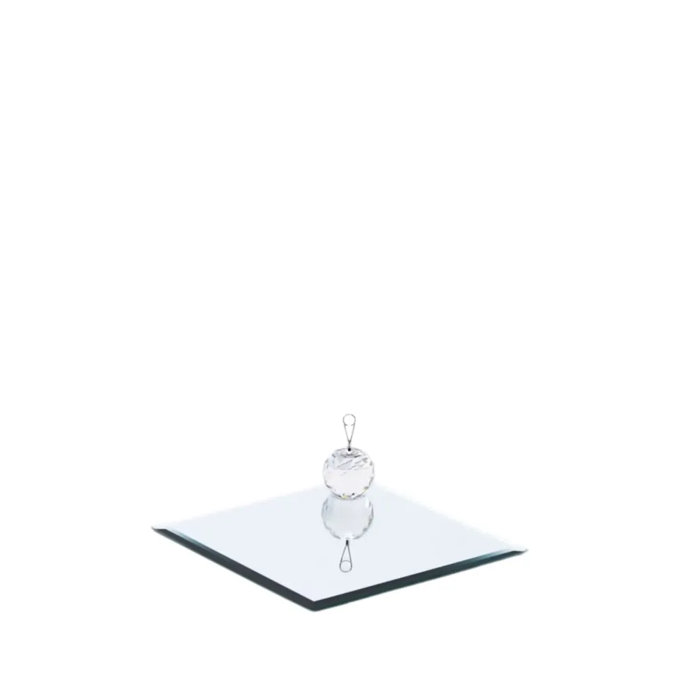 Edg Teller Spiegel Silber B: 20 cm  | Schubiger Möbel