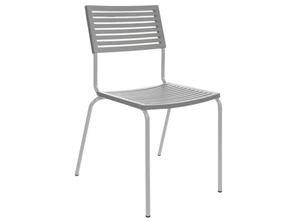 Schaffner Gartenstuhl Lamello Grau | Schubiger Möbel