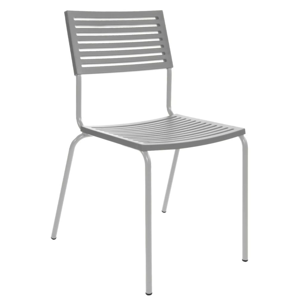 Schaffner Gartenstuhl Lamello Grau | Schubiger Möbel