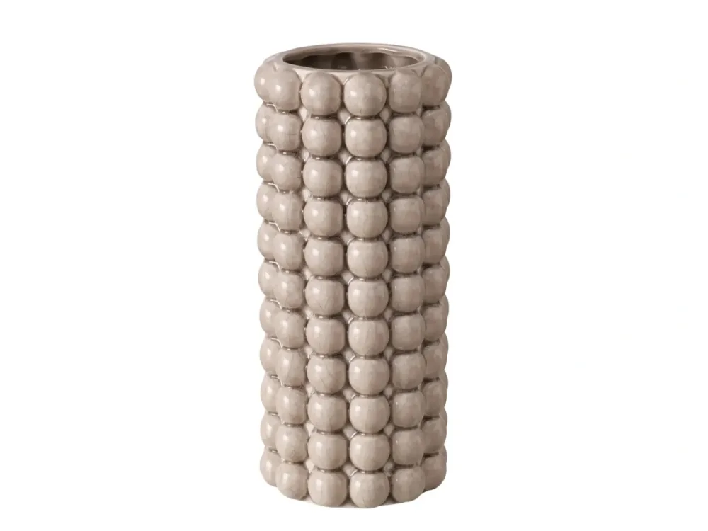 Boltze Vase Morten, Steingut, Beige  | Schubiger Möbel
