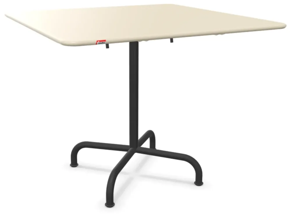Schaffner Metall-Tisch Rigi Quadratisch Beige | Schubiger Möbel