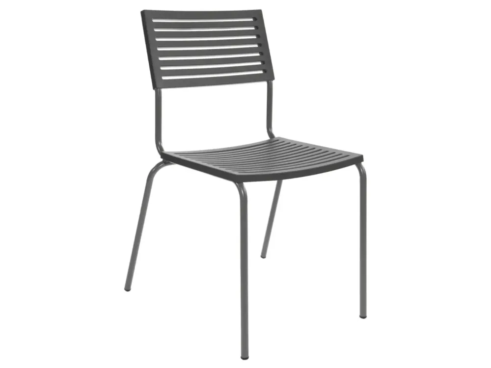 Schaffner Gartenstuhl Lamello Grau | Schubiger Möbel