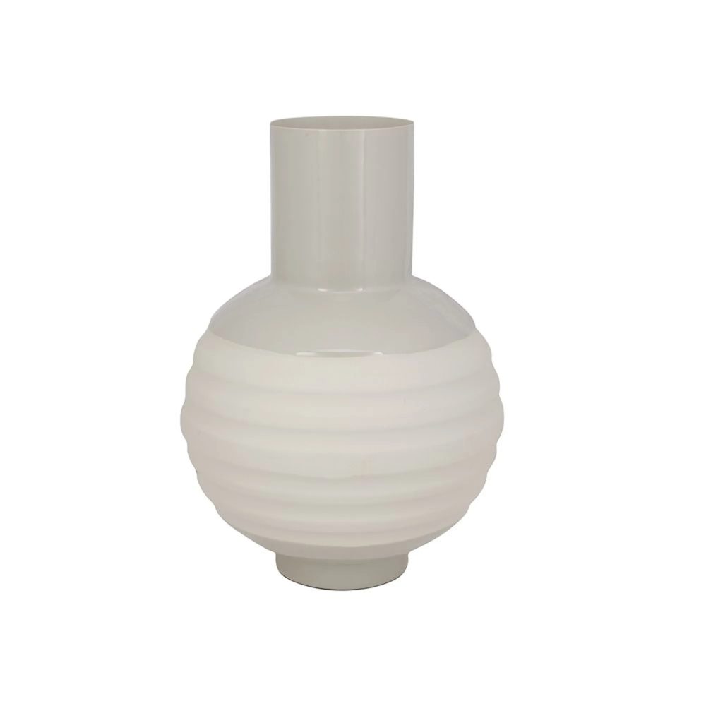Decofinder Vase Grecia, Hellgrau  | Schubiger Möbel
