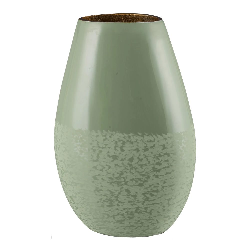 Gasper Vase Eleganza, Salbei H: 33 cm  | Schubiger Möbel