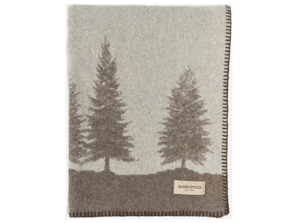 Eskitex AG Plaid Bosco 140x200 cm Braun | Schubiger Möbel