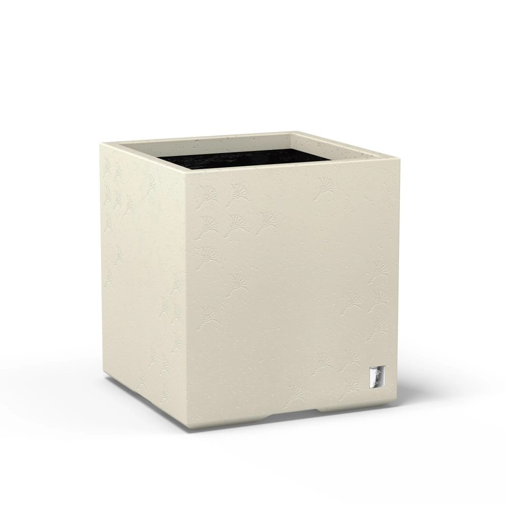 Joop Pflanzengefäss Cubic, Cream H: 44 cm  | Schubiger Möbel
