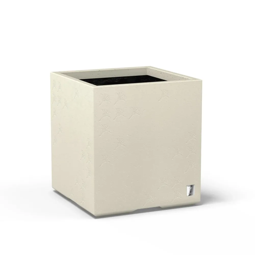 Joop Pflanzengefäss Cubic, Cream H: 44 cm  | Schubiger Möbel