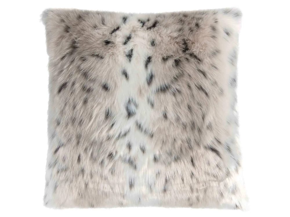 Magma Kissenhülle Skins Schneeluchs 50x50 cm Weiss | Schubiger Möbel