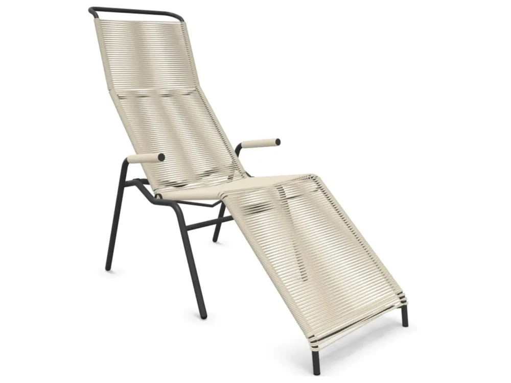 Schaffner Spaghetti-Liege Säntis Beige | Schubiger Möbel