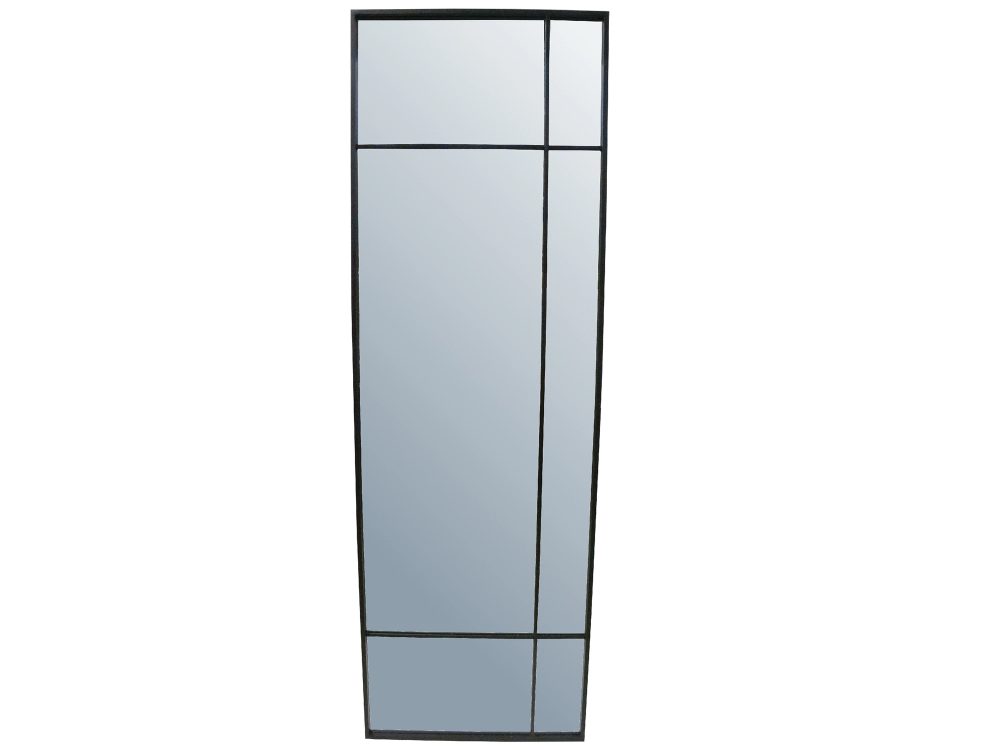 Kersten Spiegel Metall Schwarz B: 65 cm  | Schubiger Möbel