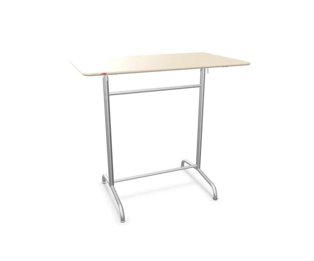 Schaffner Metall-Stehtisch Rigi Feuerverzinkt Beige | Schubiger Möbel